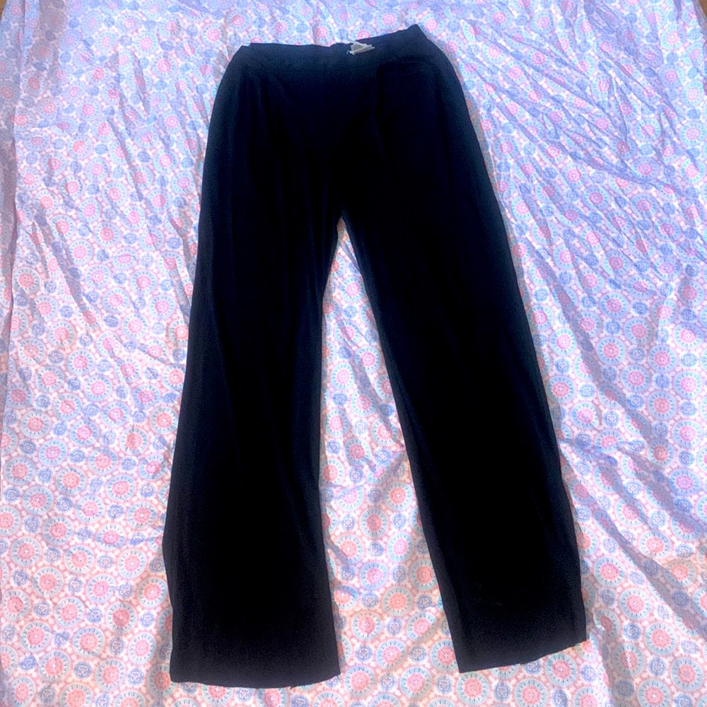 Max Mara Black Trousers (sheer)